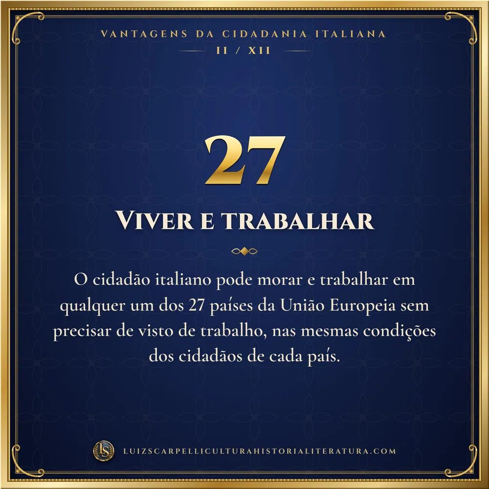 Viver e trabalhar: vantagens da cidadania italiana, Luiz Scarpelli