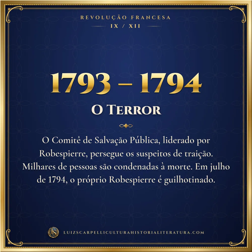1793 – 1794: O Terror. Revolução Francesa, Luiz Scarpelli